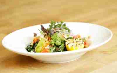 Mushroom & Lentil Salad